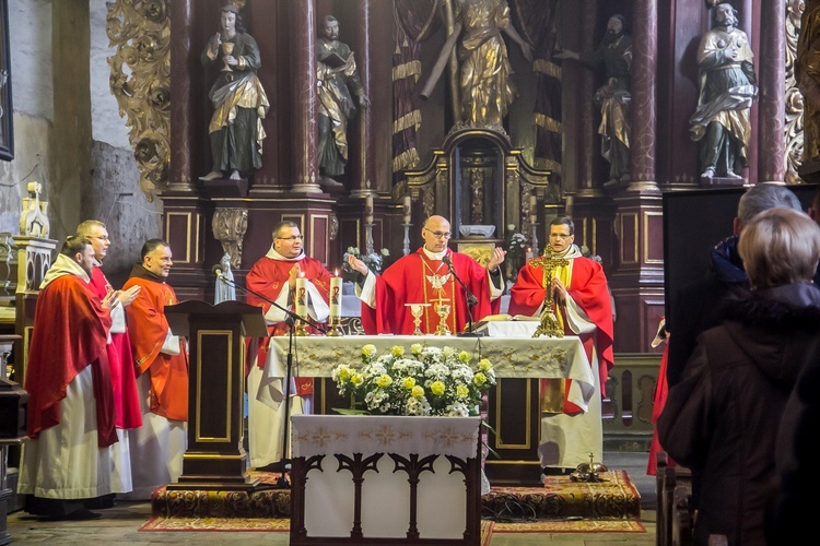 Remont u franciszkanów w Barczewie