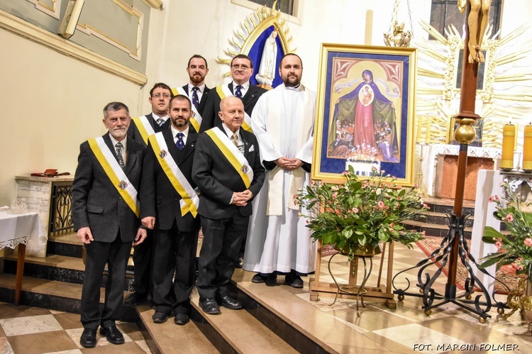 Obraz NMP Wspomożycielki Prześladowanych Chrześcijan w Miliczu