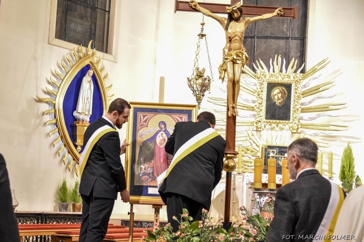 Obraz NMP Wspomożycielki Prześladowanych Chrześcijan w Miliczu