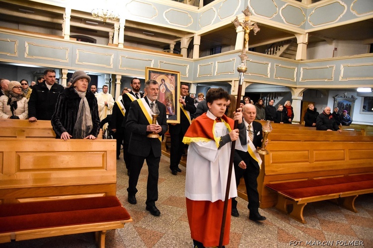 Obraz NMP Wspomożycielki Prześladowanych Chrześcijan w Miliczu