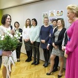 Agata Kornhauser-Duda u przedszkolaków w Wilamowicach