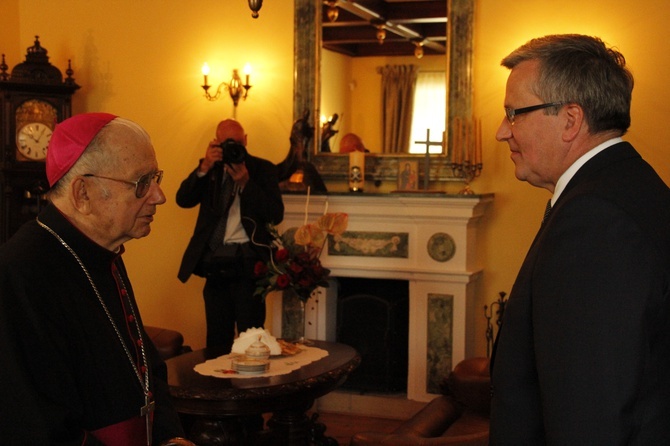 Śp. bp Alojzy Orszulik w kadrach "Gościa Łowickiego", cz. 1