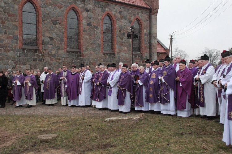 Uroczystości pogrzebowe ks. prał. Franciszka Cybuli