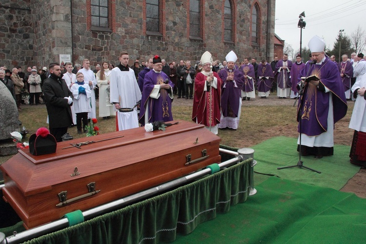 Uroczystości pogrzebowe ks. prał. Franciszka Cybuli