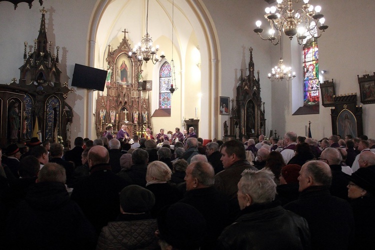 Uroczystości pogrzebowe ks. prał. Franciszka Cybuli