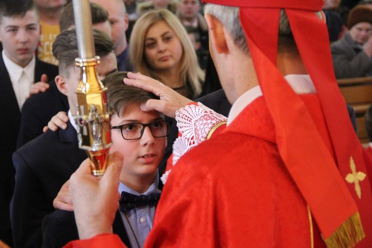 Bierzmowanie w Tarnowcu