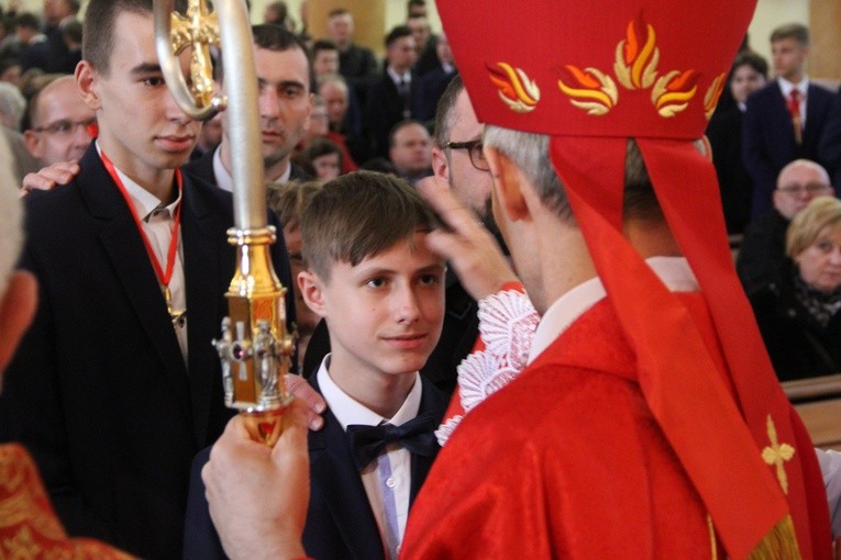 Bierzmowanie w Tarnowcu