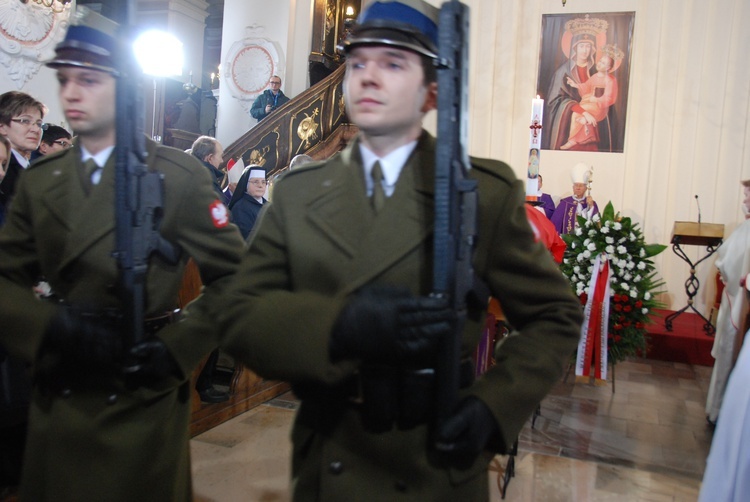 Uroczystości pogrzebowe śp. bp. A. Orszulika - cz.1