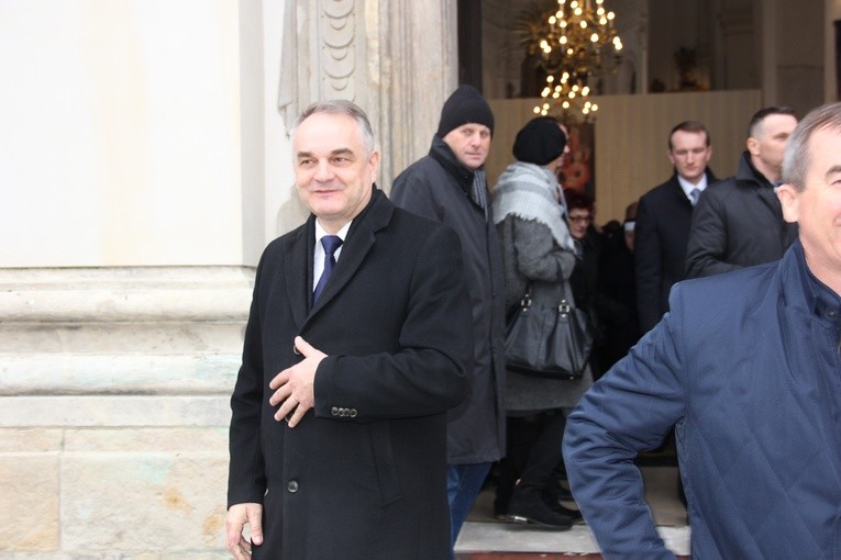 Uroczystości pogrzebowe śp. bp. A. Orszulika - cz.1