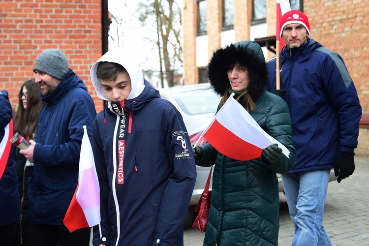 Marsz Pamięci Żołnierzy Niezłomnych w Ostródzie