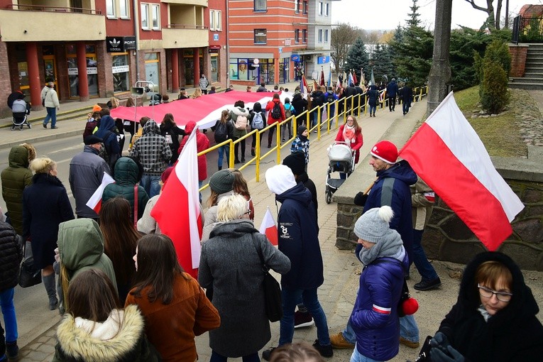 Marsz Pamięci Żołnierzy Niezłomnych w Ostródzie