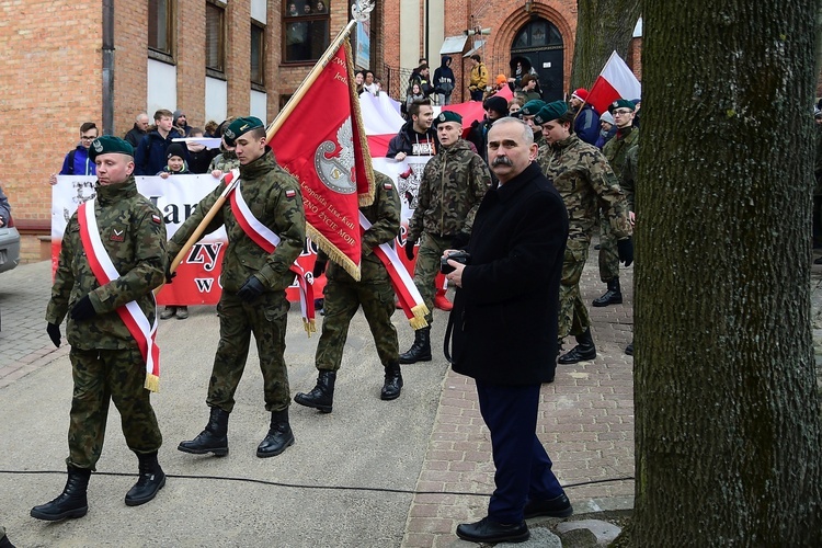 Marsz Pamięci Żołnierzy Niezłomnych w Ostródzie