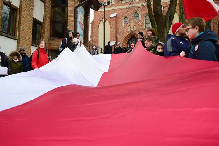 Marsz Pamięci Żołnierzy Niezłomnych w Ostródzie