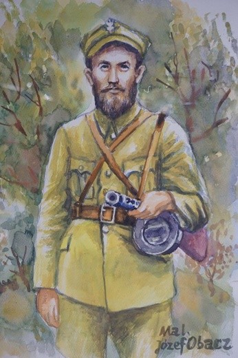 Galeria obrazów Józefa Obacza to ponad 50 portretów żołnierzy wyklętych