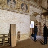 Malowidła w pałacu w Strudze