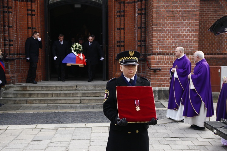 Pożegnanie prezydenta Gliwic Piotra Wieczorka