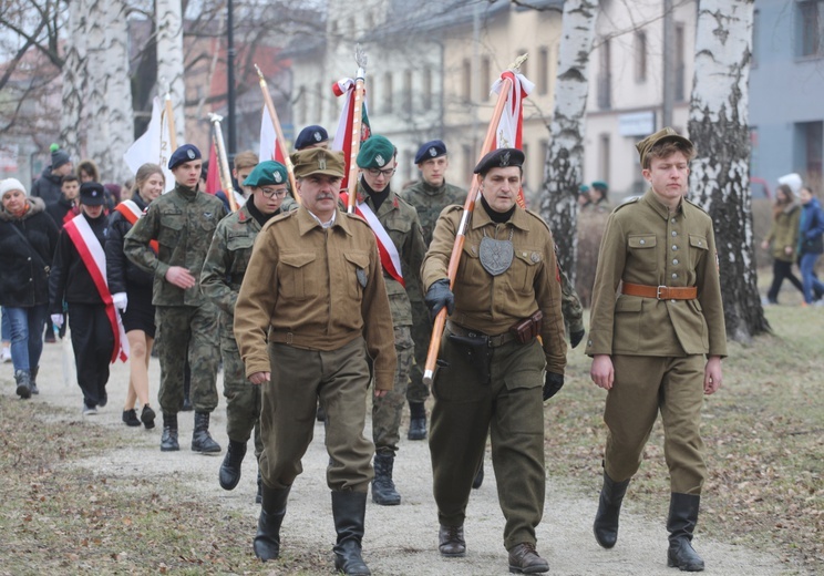 Narodowy Dzień Pamięci "Żołnierzy Wyklętych" w Żywcu, Milówce i Kamesznicy - 2019