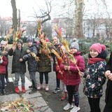 Palenie palm na Środę Popielcową