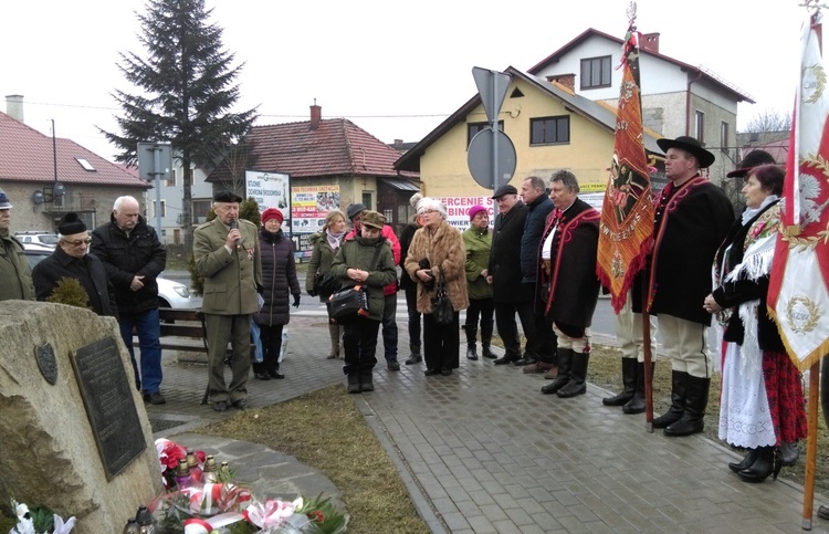 Uroczystości Narodowego Dnia Pamięci "Żołnierzy Wyklętych" w Milówce