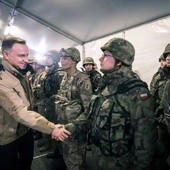 20-lecie Polski w NATO. Prezydent Andrzej Duda w Żaganiu