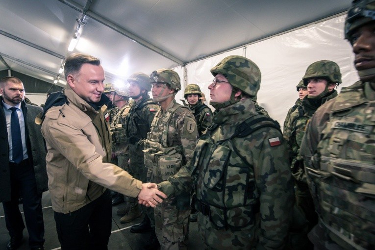Prezydent Andrzej Duda w Żaganiu