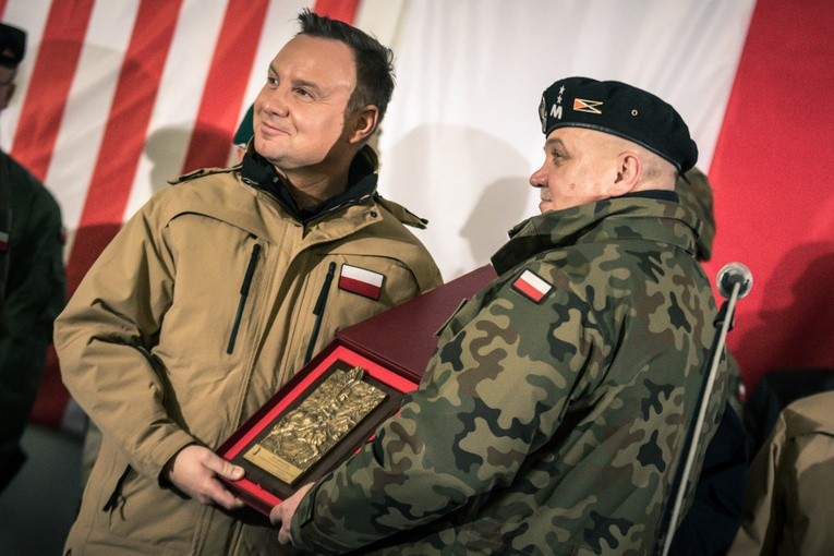 Prezydent Andrzej Duda w Żaganiu