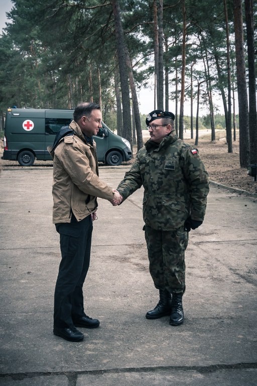 Prezydent Andrzej Duda w Żaganiu