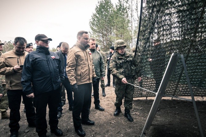 Prezydent Andrzej Duda w Żaganiu