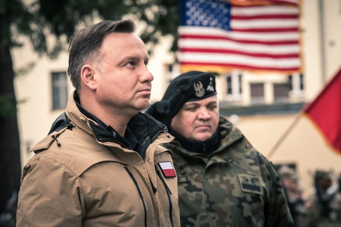 Prezydent Andrzej Duda w Żaganiu