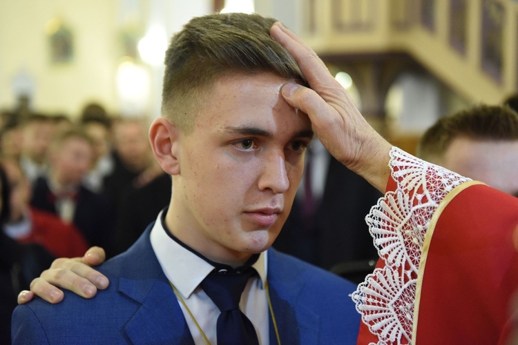 Bierzmowanie w Szynwałdzie