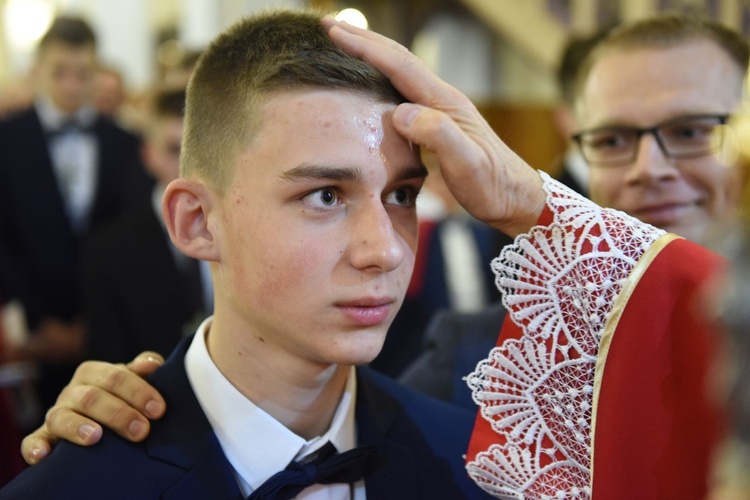 Bierzmowanie w Szynwałdzie