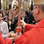 Bierzmowanie w bocheńskiej bazylice - I Msza św.