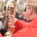 Bierzmowanie w bocheńskiej bazylice - I Msza św.