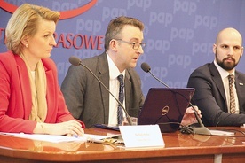 ▲	– Naszym celem jest, by władze Warszawy wycofały się z podpisanej deklaracji – mówił na konferencji prasowej M.W. Grabowski.