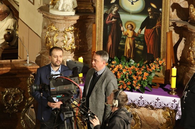 Rozpoczęcie peregrynacji obrazu św. Józefa w bazylice w Kaliszu
