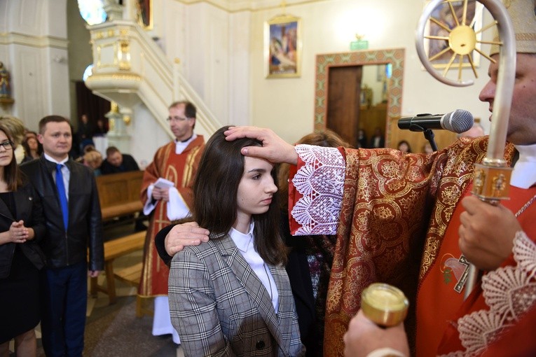 Bierzmowanie w Rzezawie