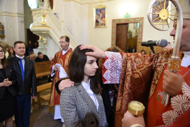 Bierzmowanie w Rzezawie