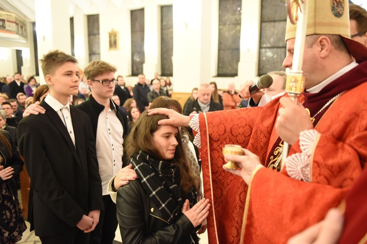 Bierzmowanie u św. Jana Nepomucena w Bochni