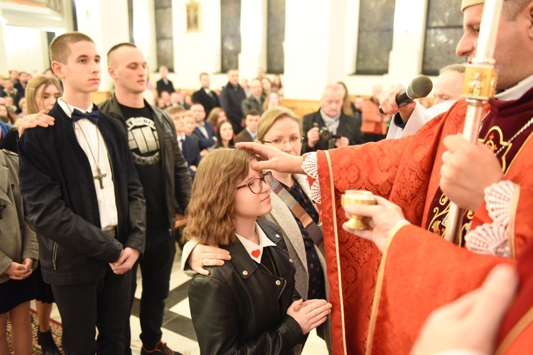 Bierzmowanie u św. Jana Nepomucena w Bochni