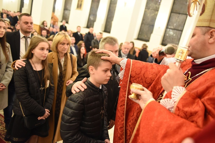 Bierzmowanie u św. Jana Nepomucena w Bochni