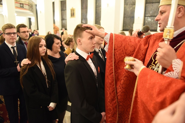 Bierzmowanie u św. Jana Nepomucena w Bochni