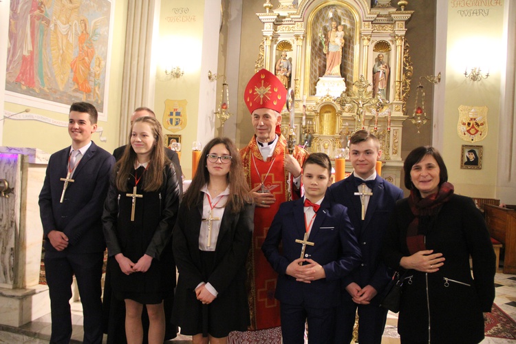 Bierzmowanie w Luszowicach