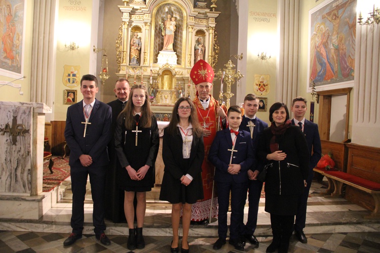 Bierzmowanie w Luszowicach