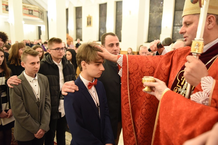 Bierzmowanie u św. Jana Nepomucena w Bochni