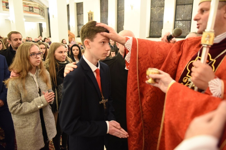 Bierzmowanie u św. Jana Nepomucena w Bochni