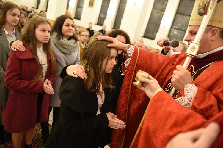 Bierzmowanie u św. Jana Nepomucena w Bochni