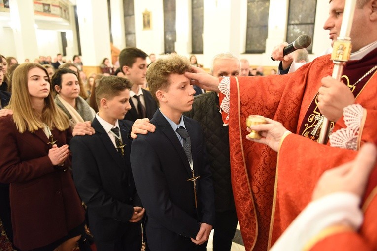 Bierzmowanie u św. Jana Nepomucena w Bochni