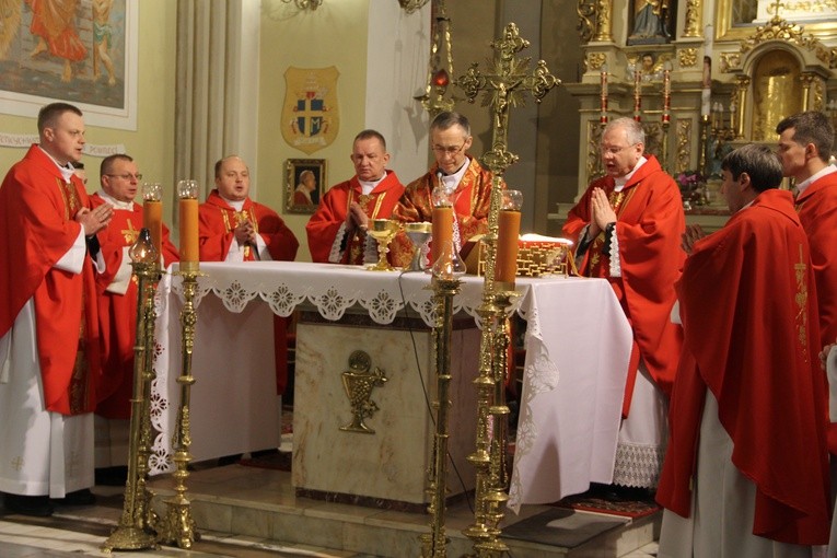 Bierzmowanie w Luszowicach