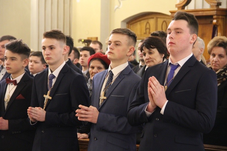 Bierzmowanie w Luszowicach