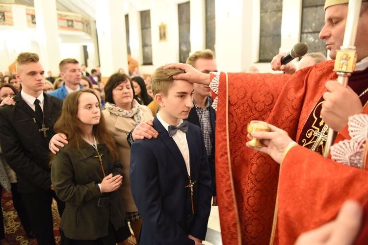 Bierzmowanie u św. Jana Nepomucena w Bochni